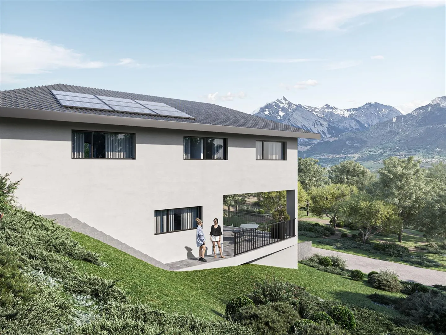 Einfamilienhaus mit 5.5 Zimmern in Venthône - Foto 2 von 4