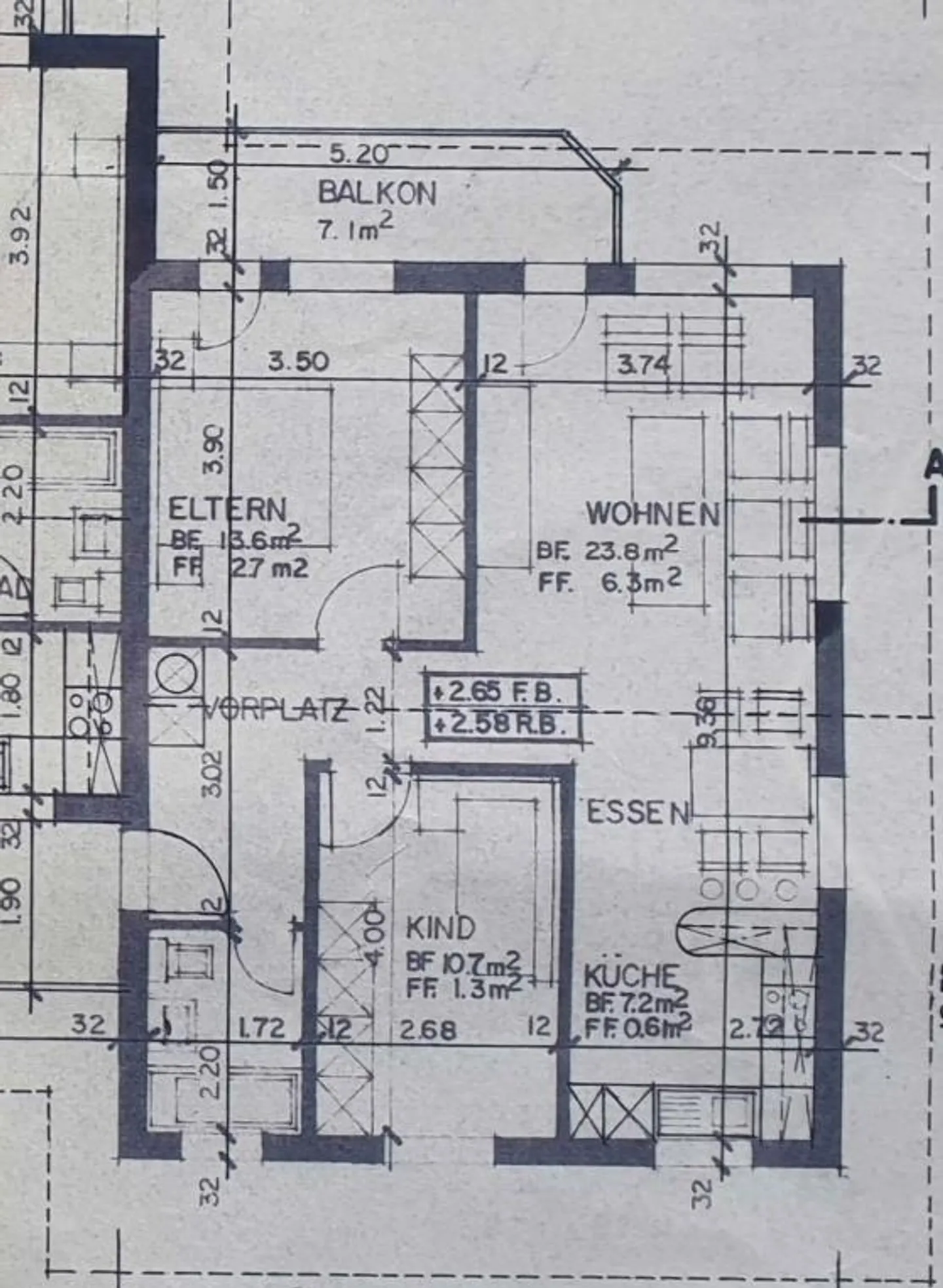 Renovierte Wohnung mit Balkon - Foto 6 von 6