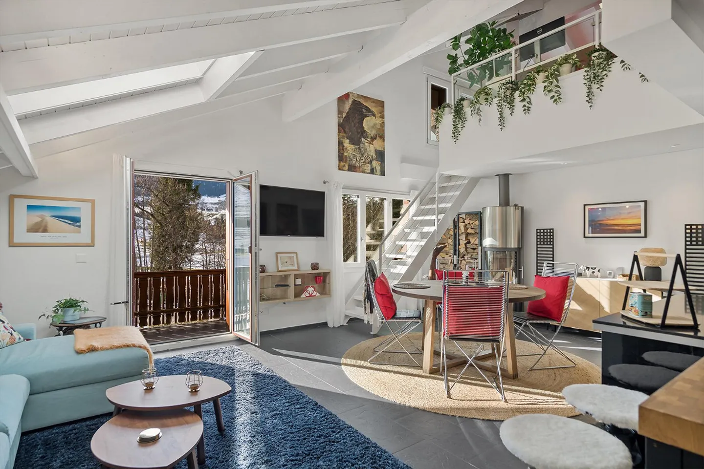 Magie d'hiver Appartement sous les toits Wirzweli - Photo 1 sur 10