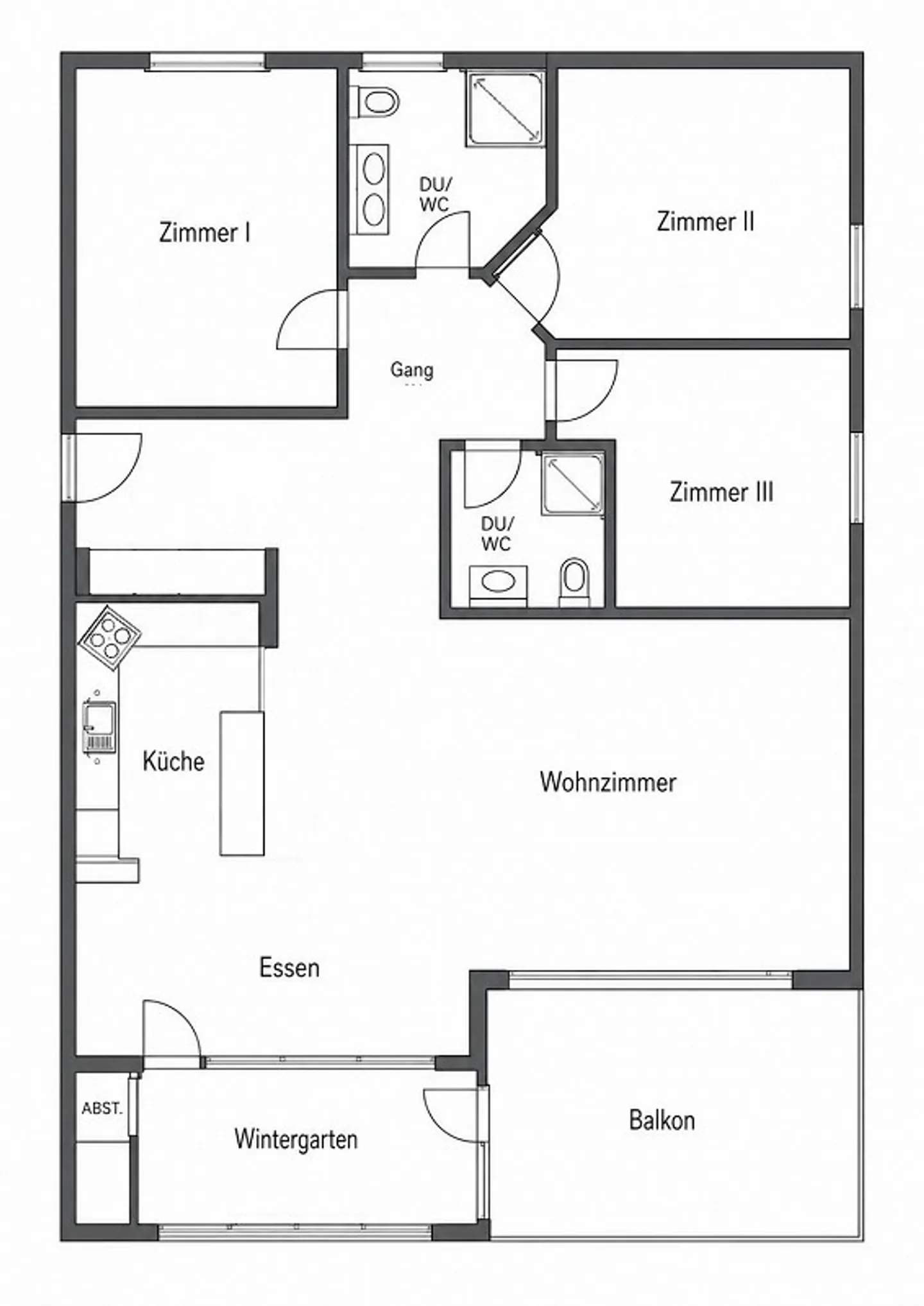 Ottimo appartamento di 4,5 locali a Stans - Foto 14 di 14