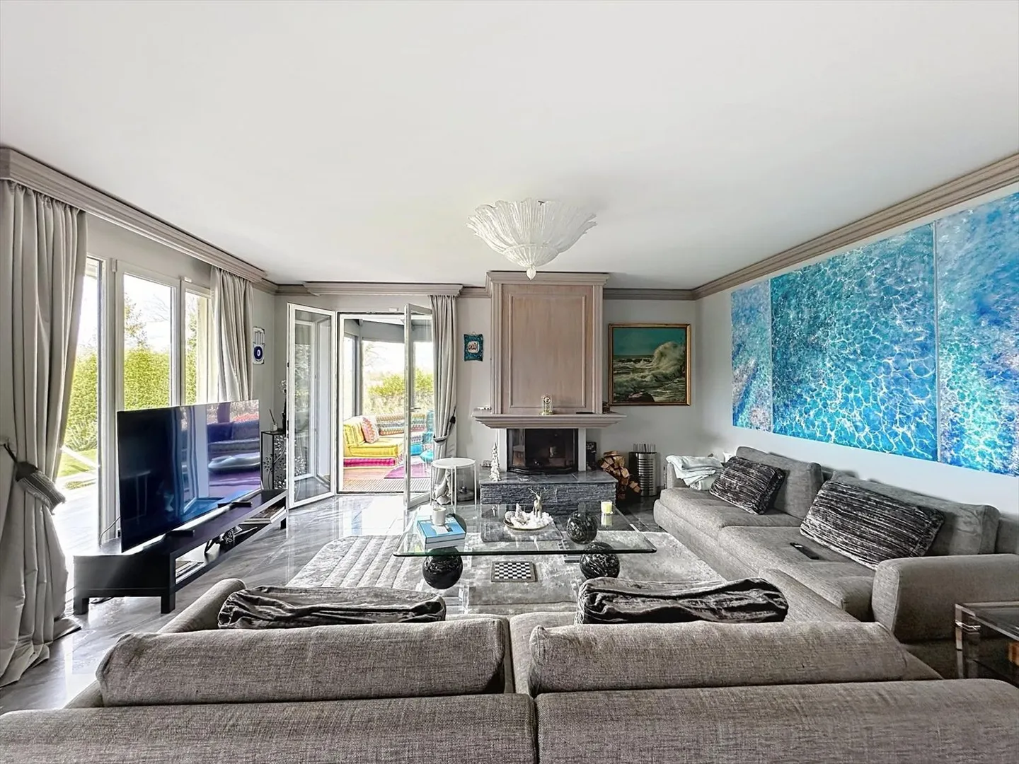 Magnifica villa a schiera con vista lago in affitto arredata o non arredata - Foto 3 di 12