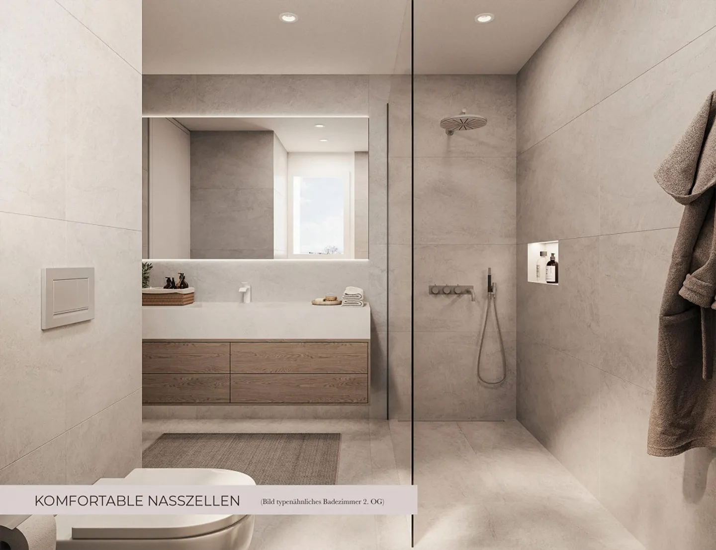 Appartement élégant de 3,5 pièces avec vue dégagée et beaucoup de lumière - Photo 4 sur 8