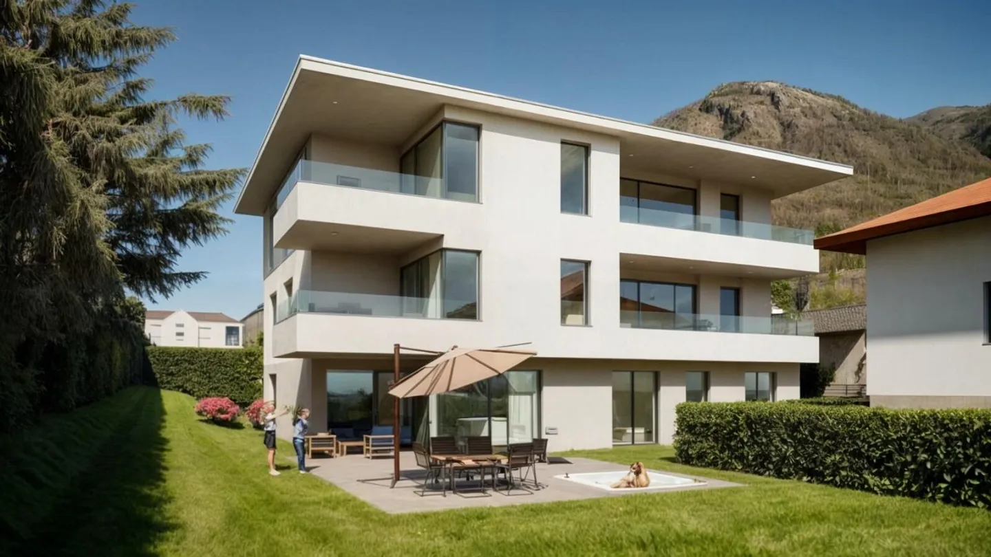 Appartamento moderno con giardino - Foto 3 di 7