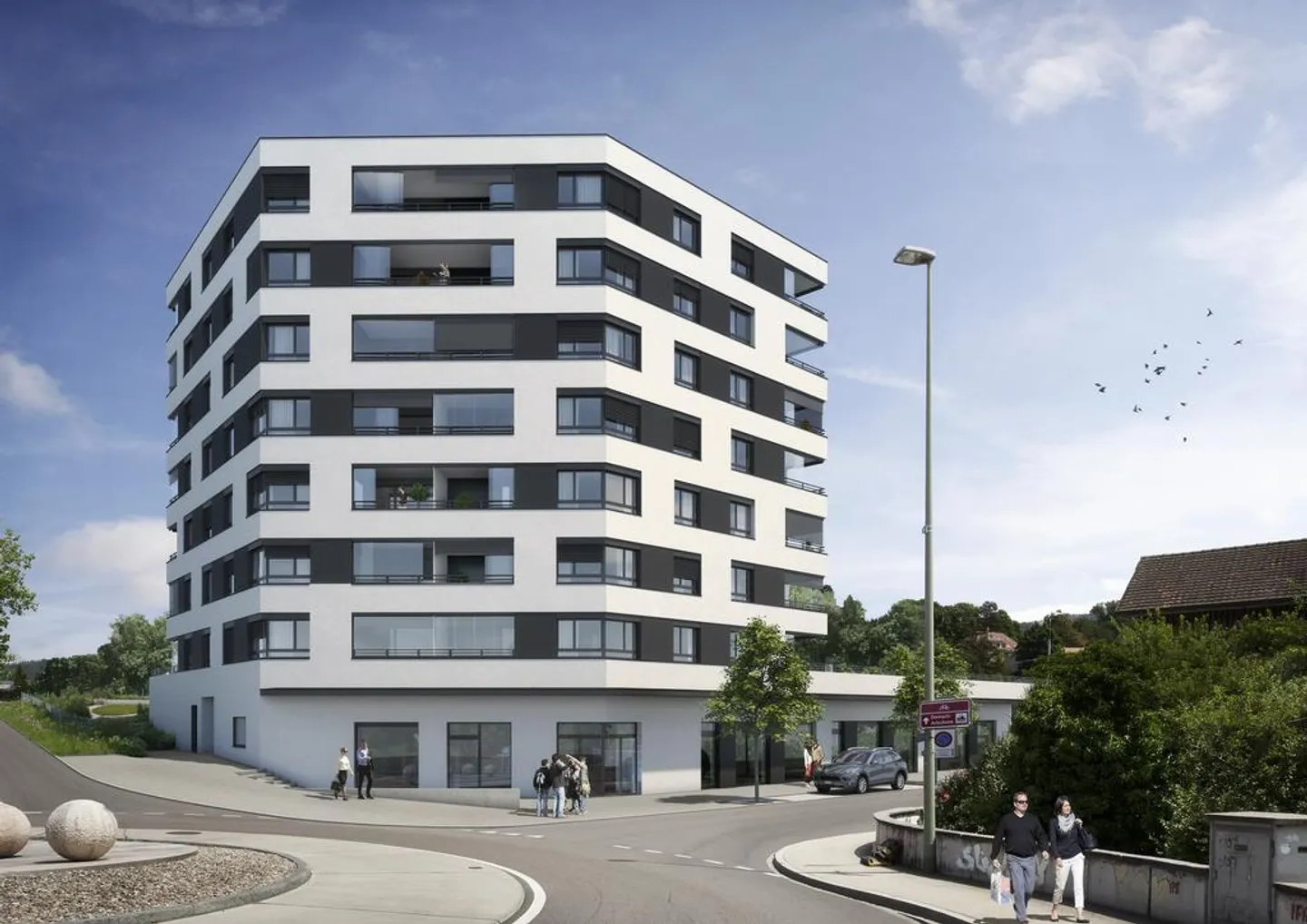 Posto moto ad Arlesheim - Foto 1 di 2