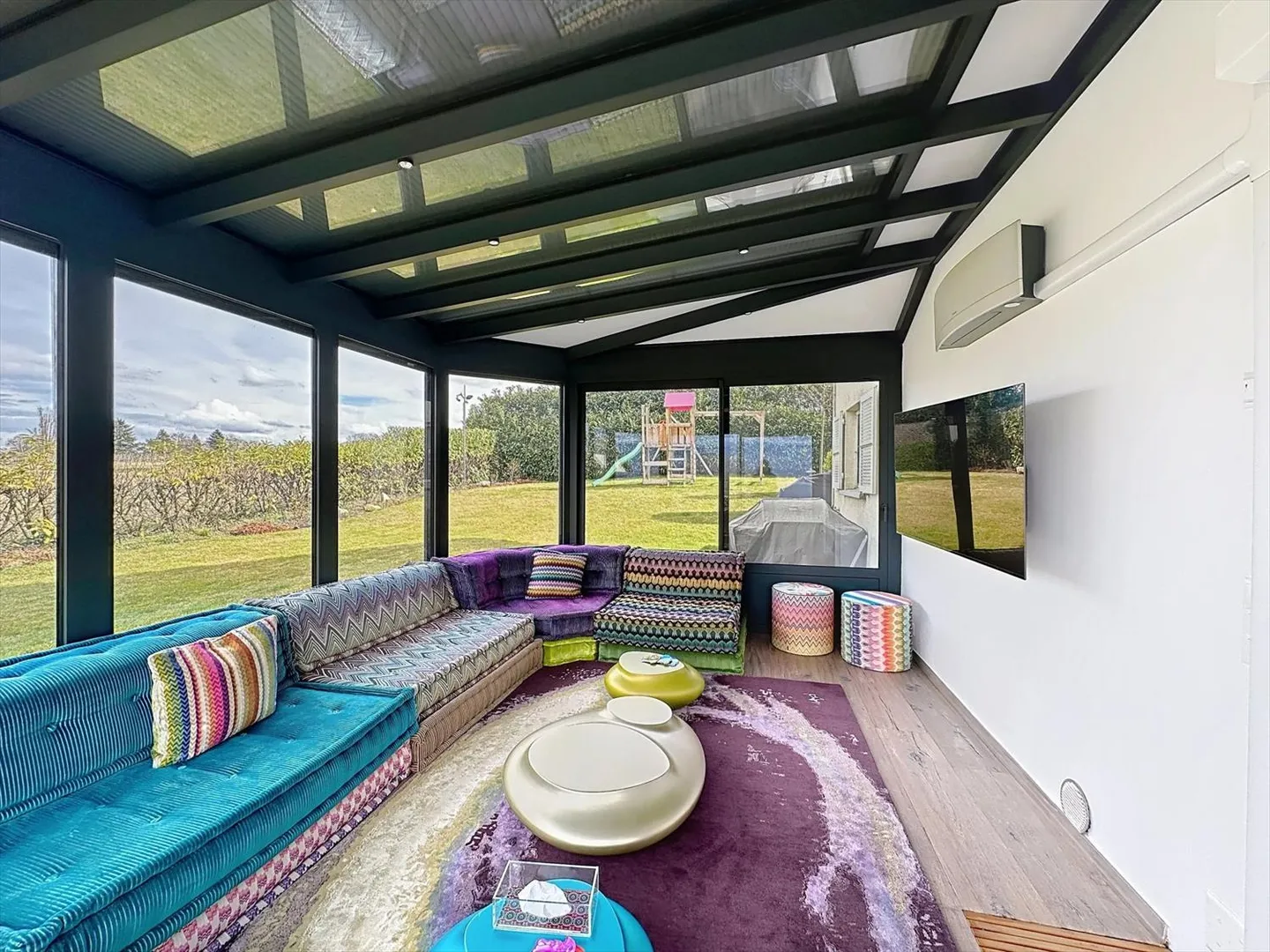 Magnifica villa a schiera con vista lago in affitto arredata o non arredata - Foto 5 di 12