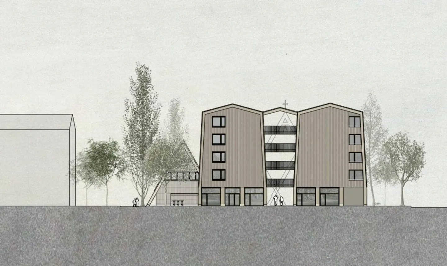 Terreno edificabile residenziale di circa 2.280 m2 da cedere con progetto guida - Foto 2 di 5
