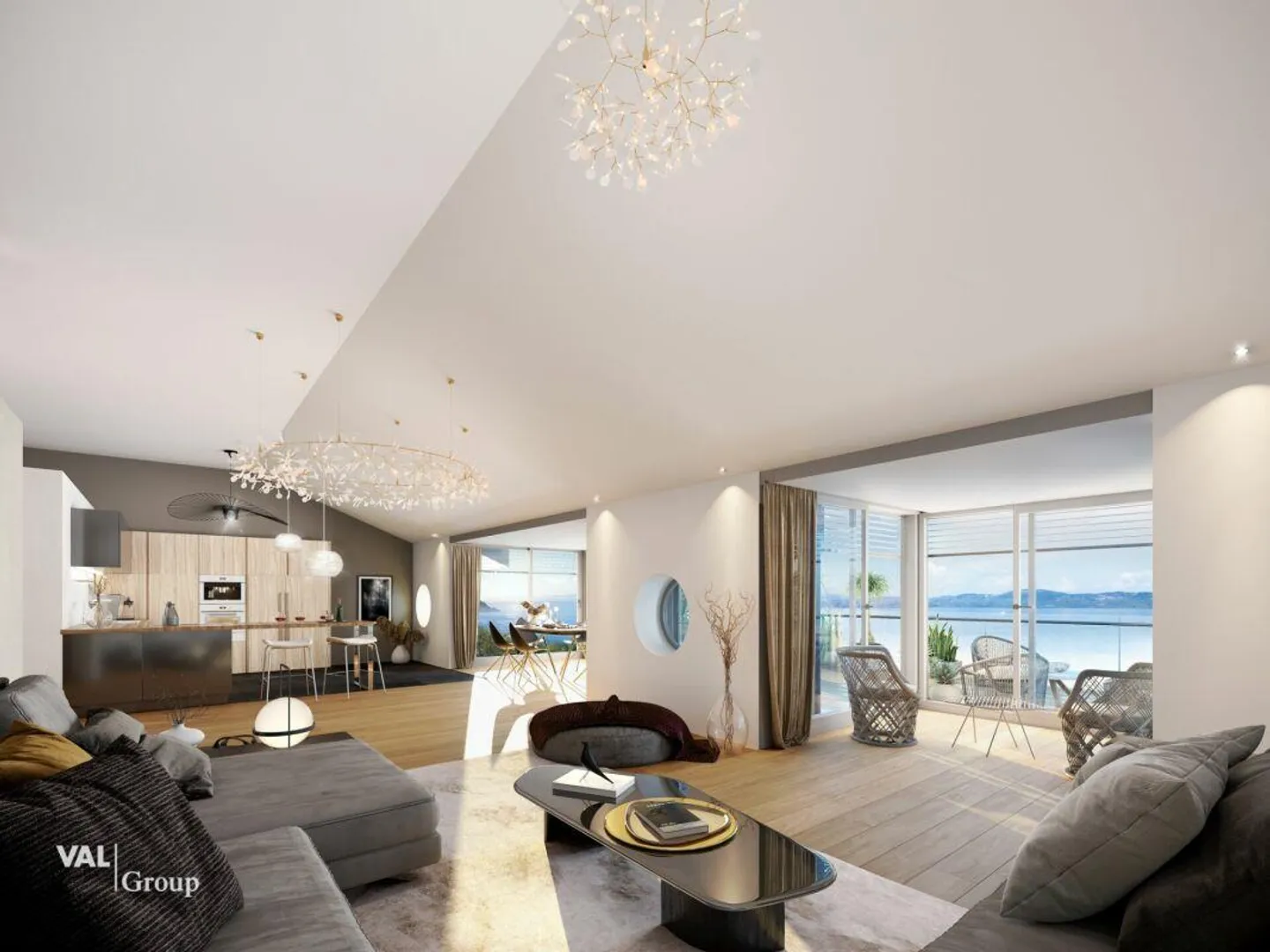 Appartement de Luxe avec Vue sur le Lac - Photo 3 sur 9