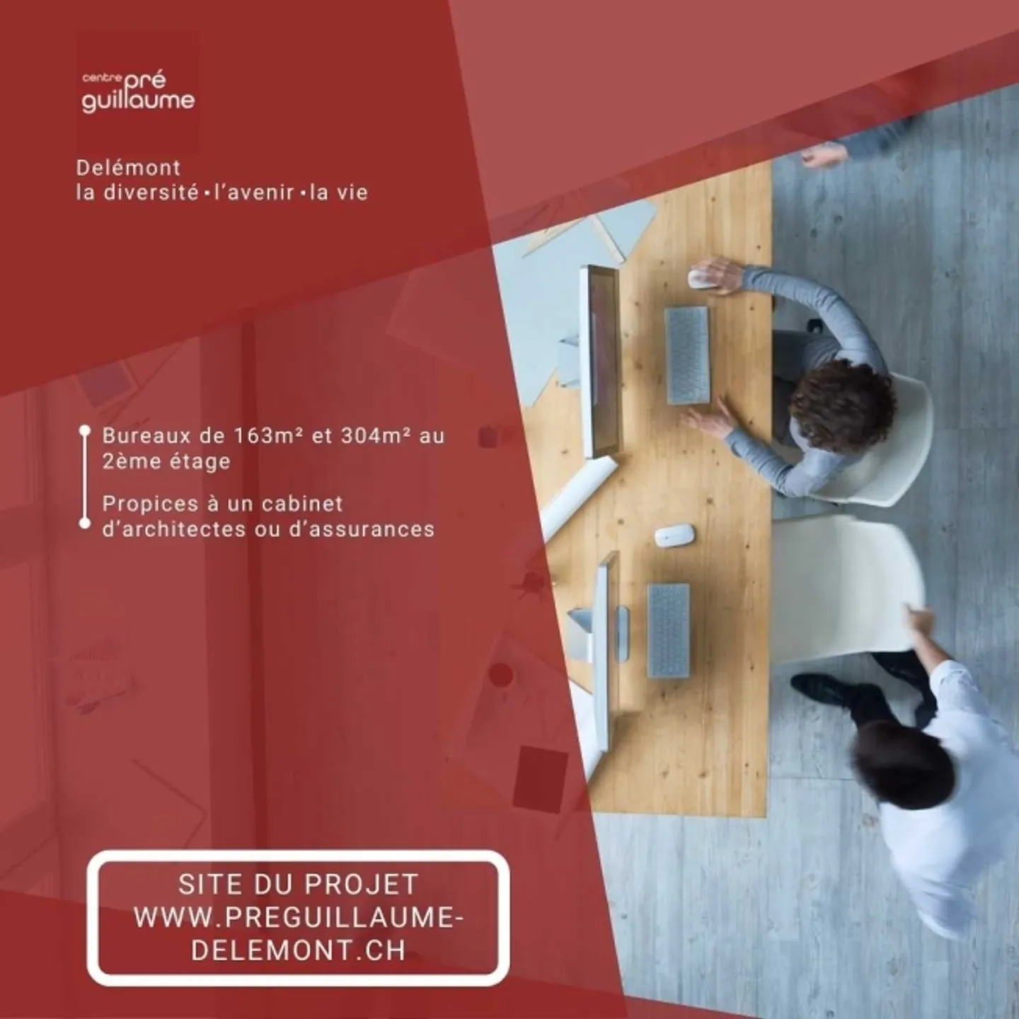 Modern Offices for Rent in the Heart of Delémont - Photo 1 of 6