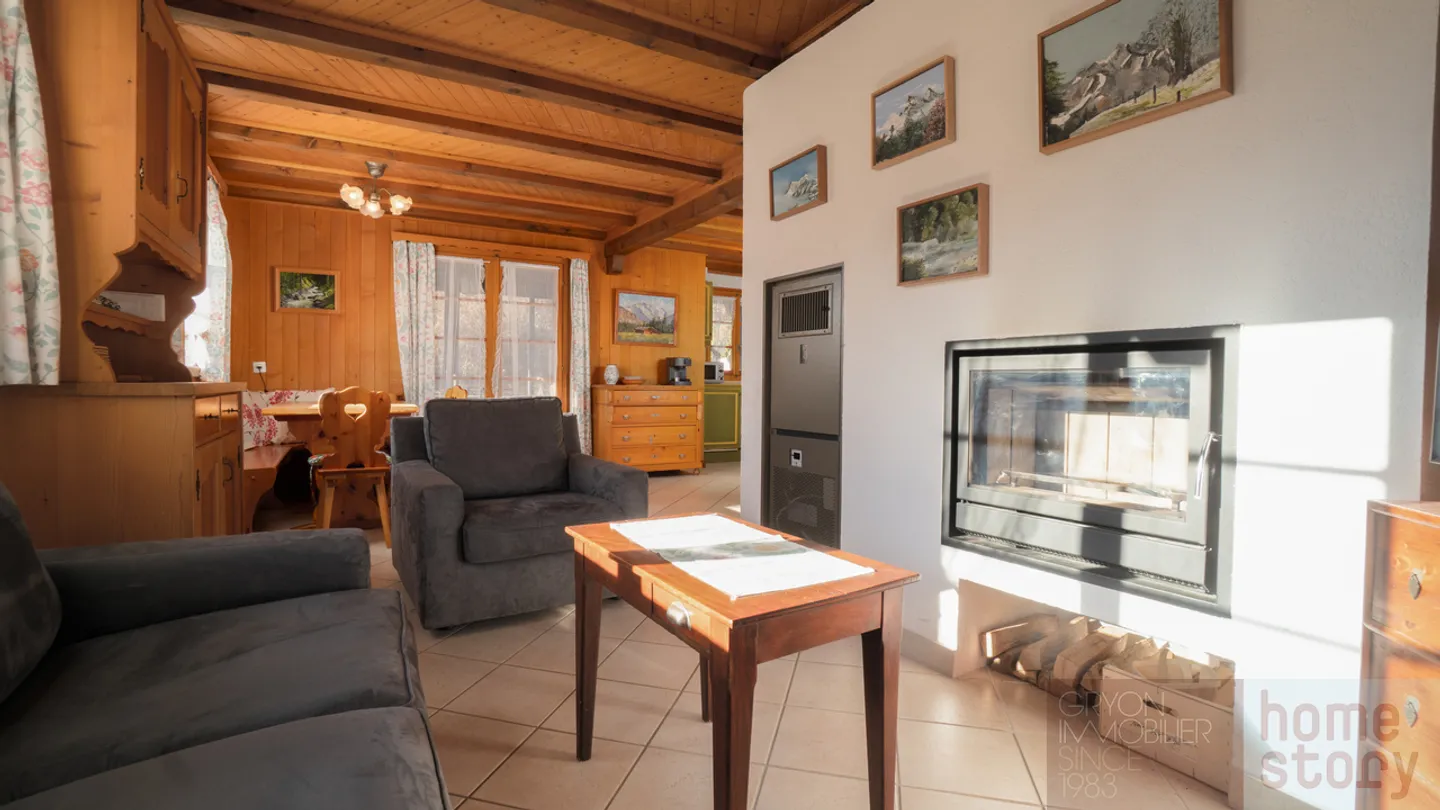 Chalet a Gryon con terreno, tranquillo, vicino agli impianti sciistici, residenza secondaria - Foto 11 di 22