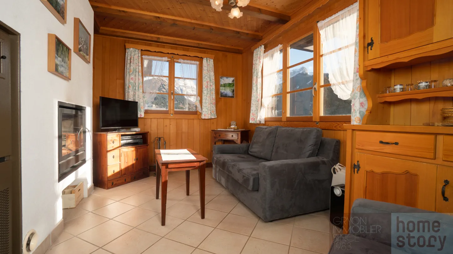 Chalet a Gryon con terreno, tranquillo, vicino agli impianti sciistici, residenza secondaria - Foto 10 di 22