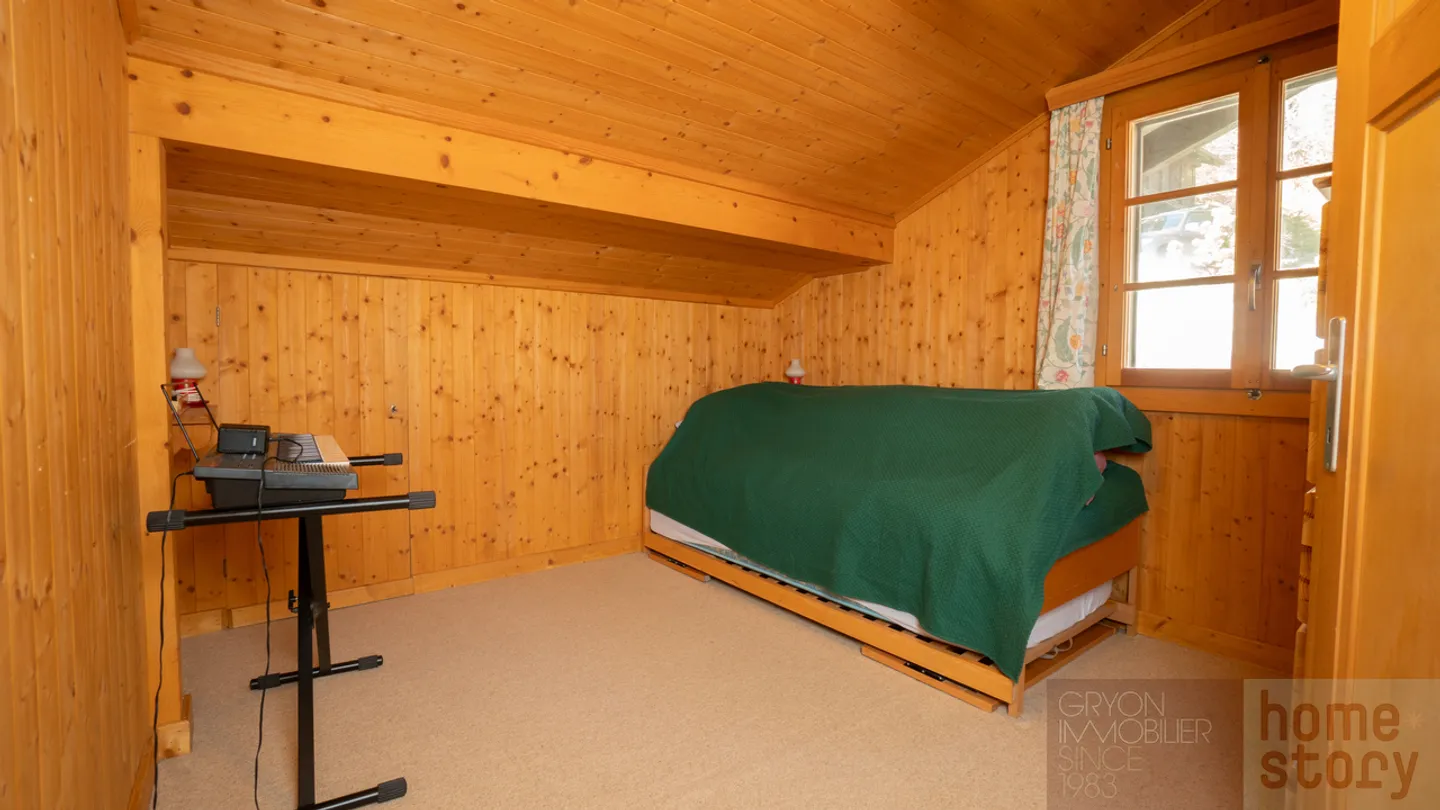 Chalet a Gryon con terreno, tranquillo, vicino agli impianti sciistici, residenza secondaria - Foto 22 di 22