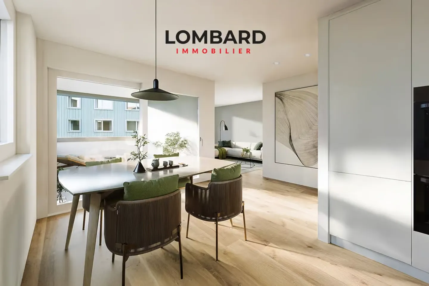 3.5-room apartment on the garden level - Photo 3 of 6