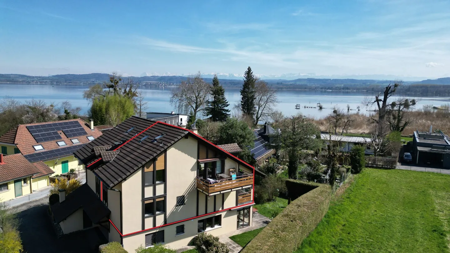 Sensazione di vita mediterranea a Vallamand - Maisonette con galleria e vista lago - Foto 31 di 37