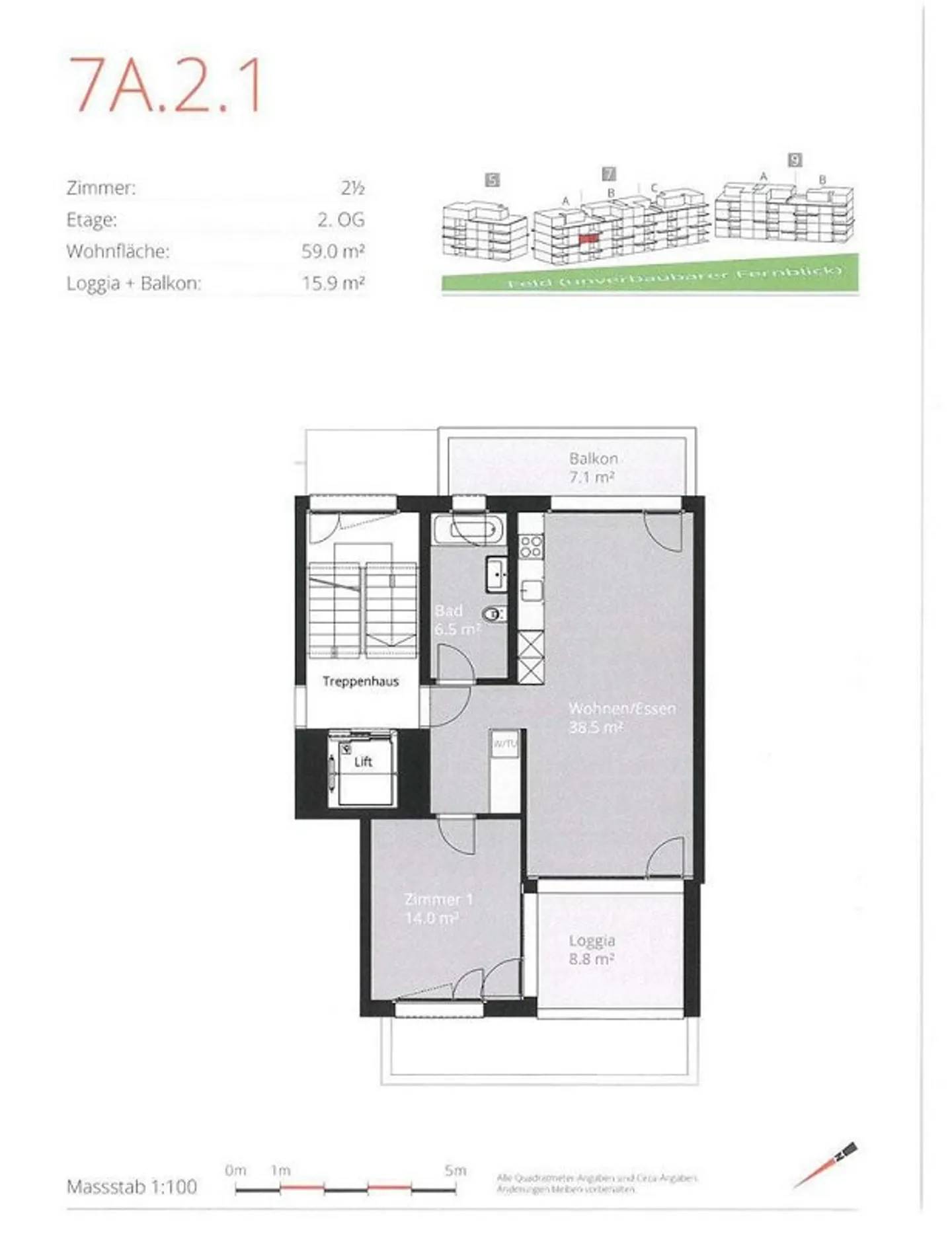 Charmante Wohnung in Aarburg - Foto 7 von 7