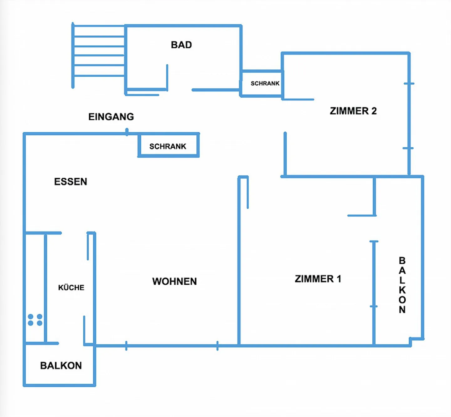 Charmante Wohnung mit Bergblick - Foto 11 von 15