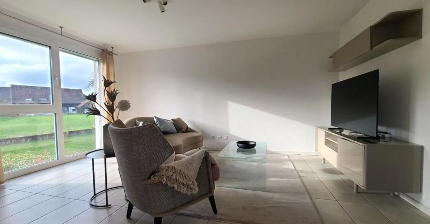Grandcour - Furnished 3.5-room apartment on the 1st floor - Photo 3 of 9
