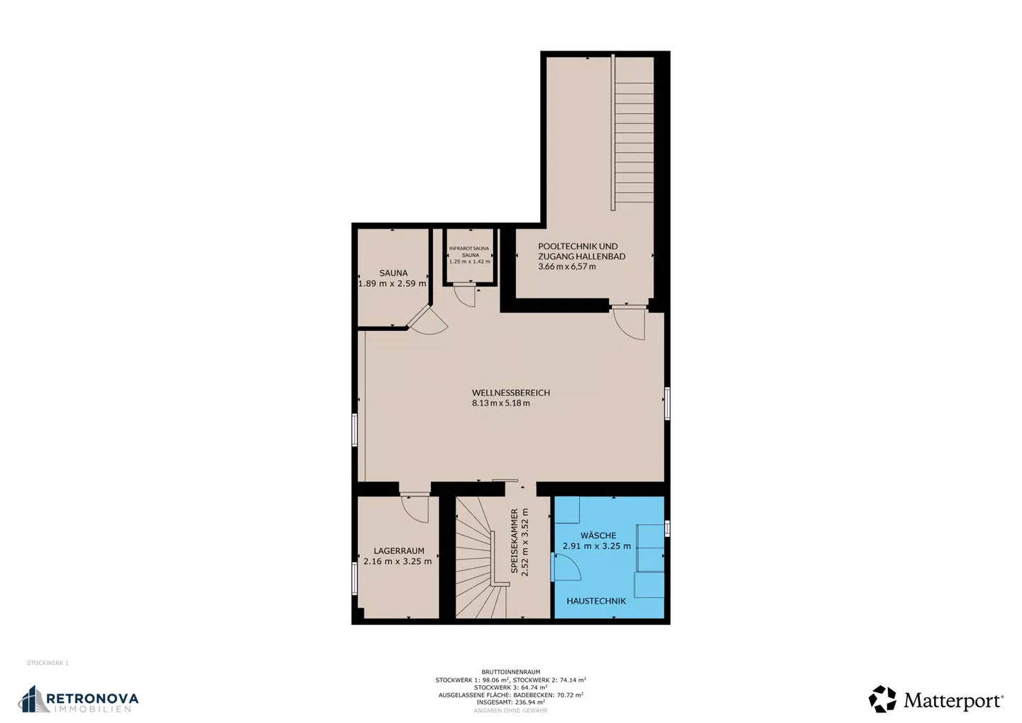 Modern 5-room single-family house with indoor pool in Illhart - Photo 16 of 18