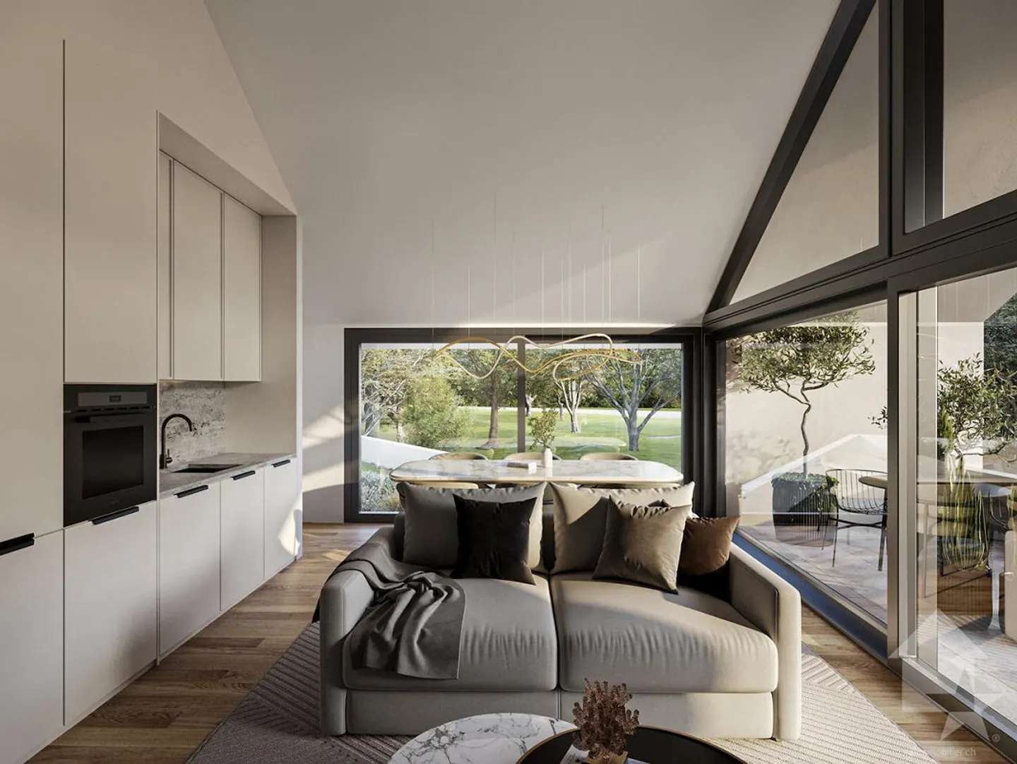 Contemporary 3.5 Room Apartment - Photo 6 of 15