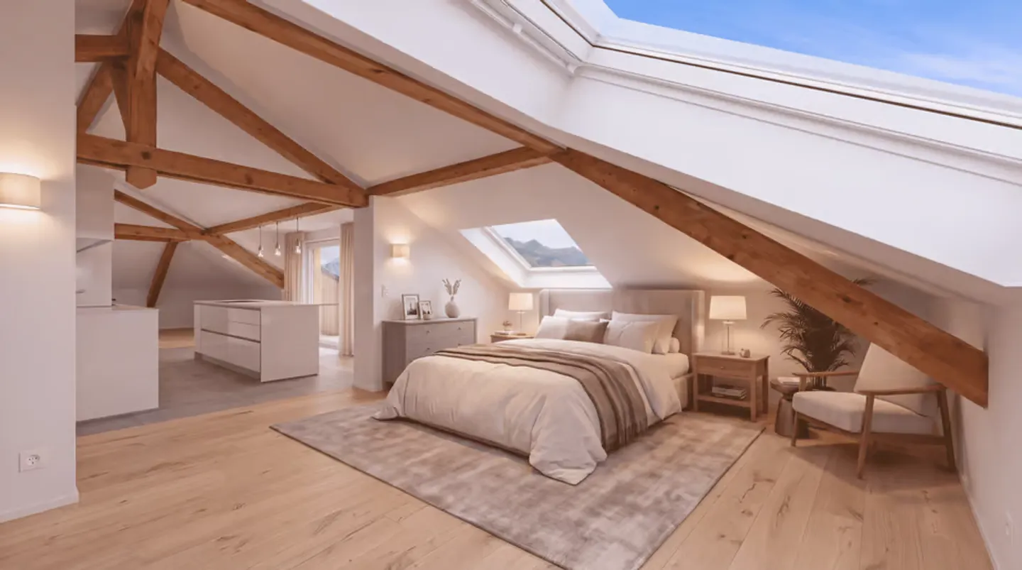 Renoviertes Loft in Bulle - Foto 5 von 10