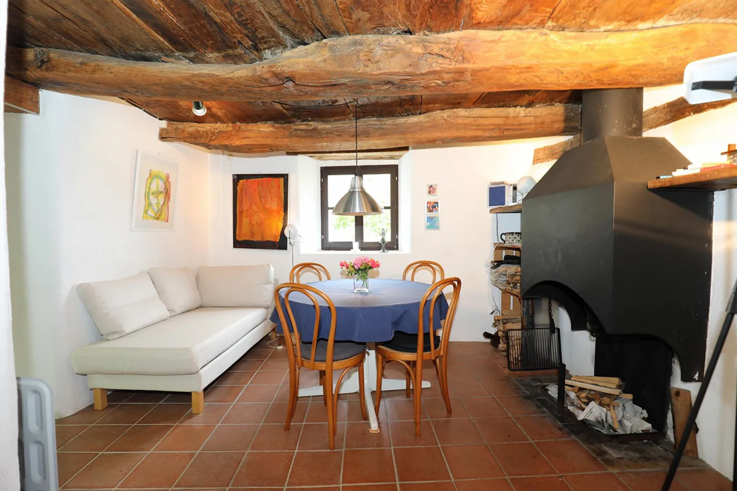 Very beautiful Rustico with a view of the reservoir "Lago di Vogorno" - Photo 7 of 18