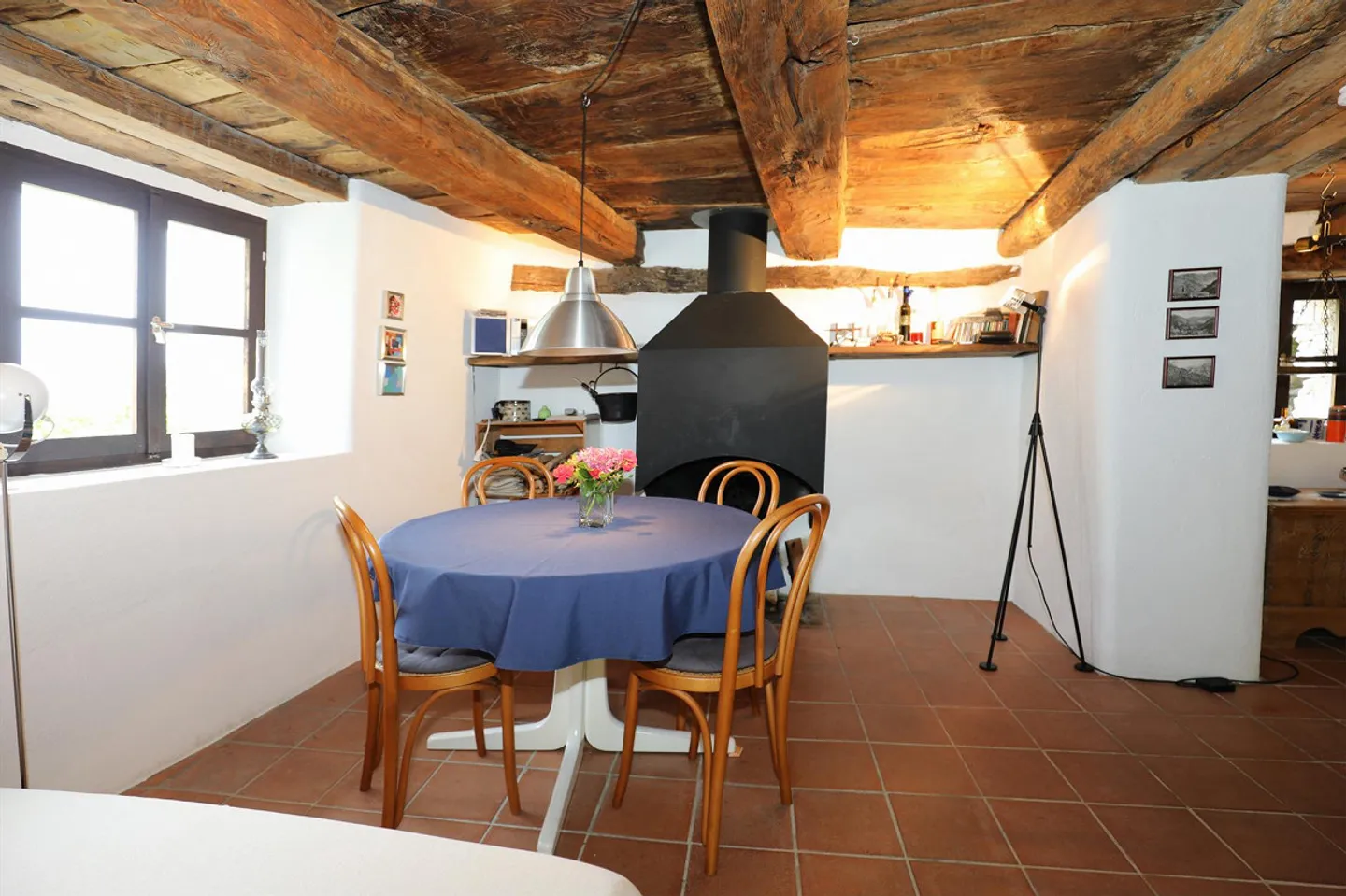 Very beautiful Rustico with a view of the reservoir "Lago di Vogorno" - Photo 9 of 18