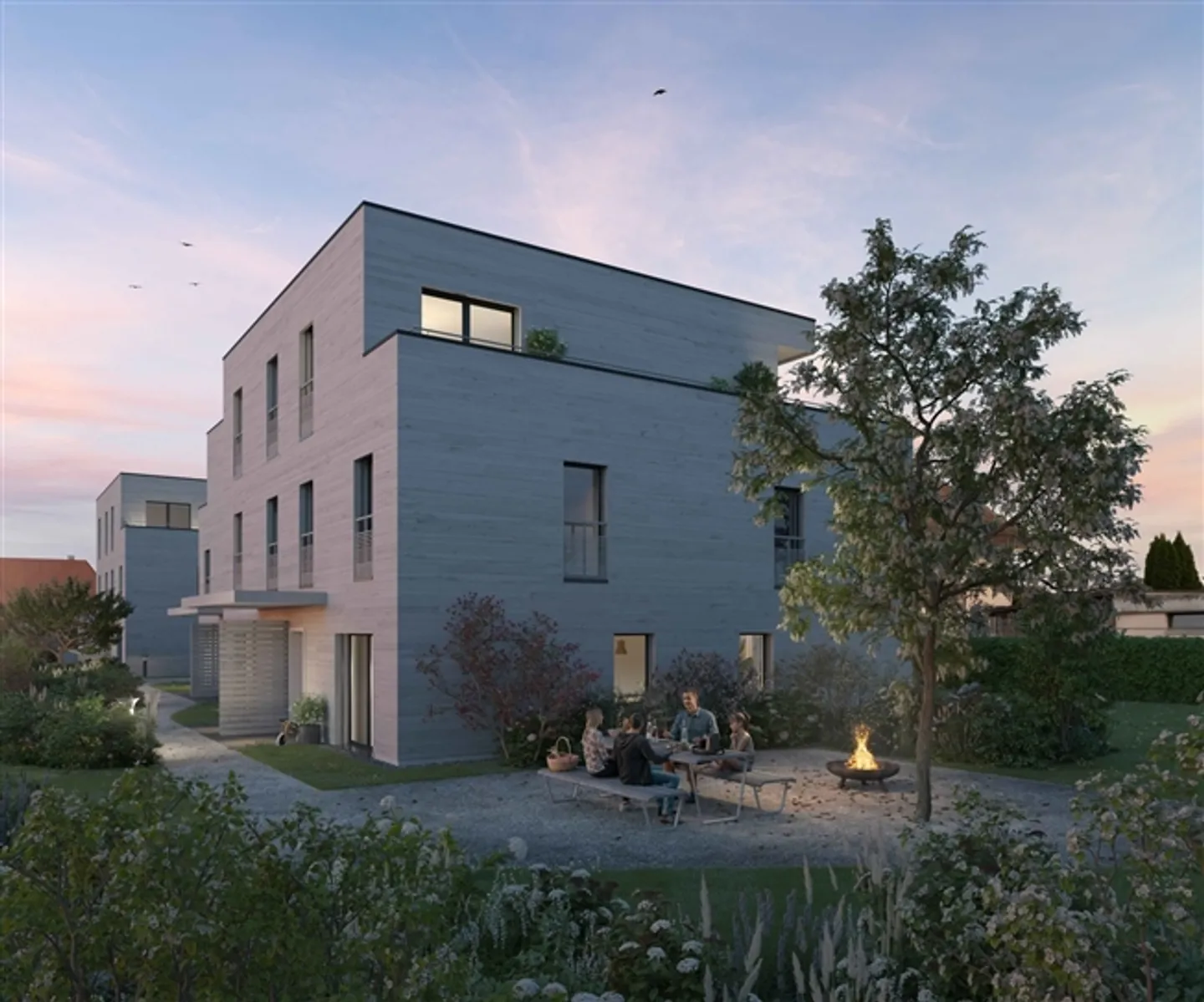 «Neubau Reiheneinfamilienhaus an familienfreundlicher Lage» - Foto 2 von 8