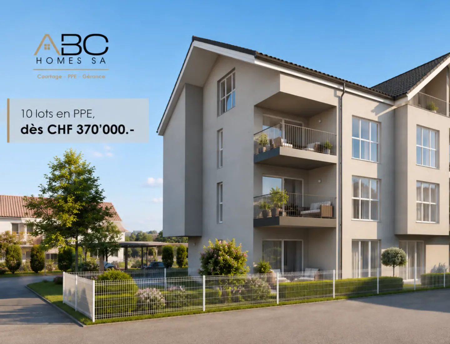 Residence Vy-d'Avenches Lot 02 - 4.5 rooms - Photo 1 of 17