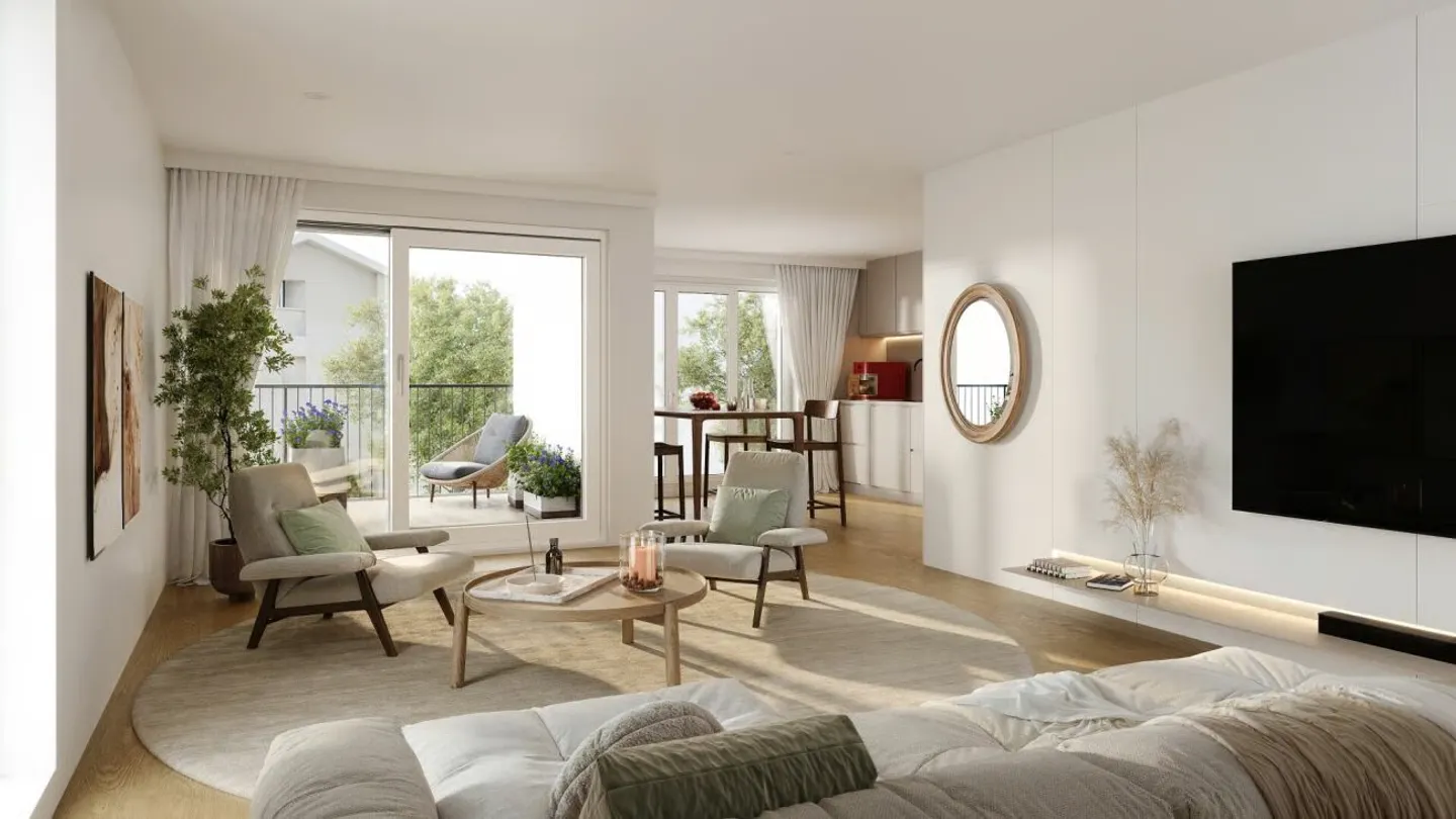 Residence Vy-d'Avenches Lot 02 - 4.5 rooms - Photo 8 of 17