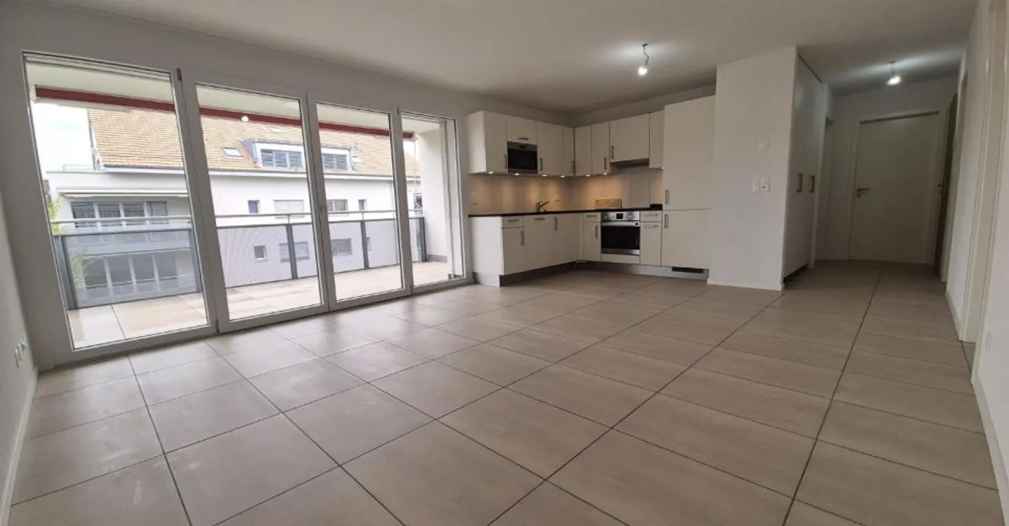 Montet (Broye) - 3.5 room apartment on the 2nd floor - Photo 1 of 8