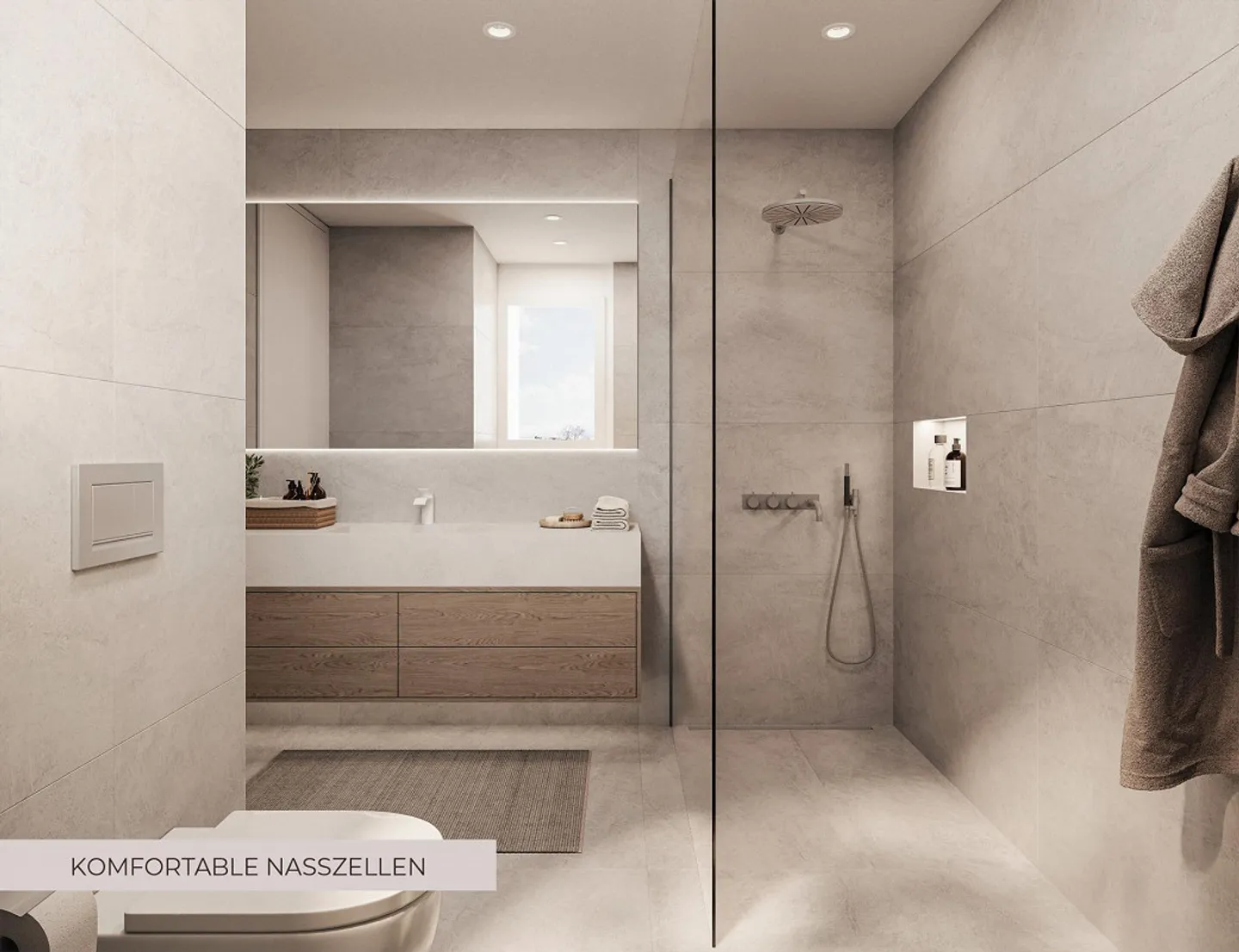 Vivere moderno: 4,5 stanze con balcone sud e design chiaro - Foto 4 di 8