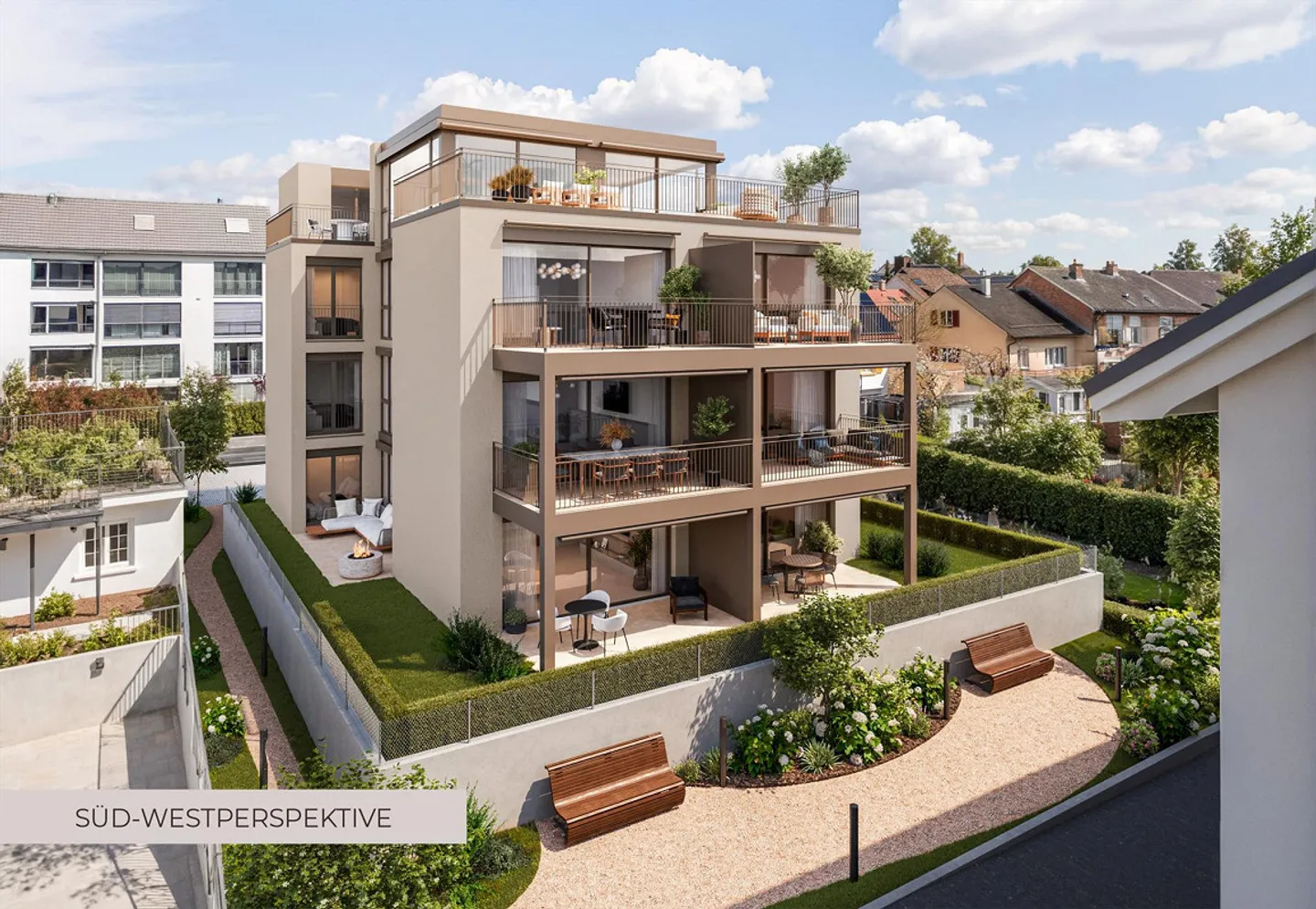 Vivere moderno: 4,5 stanze con balcone sud e design chiaro - Foto 5 di 8