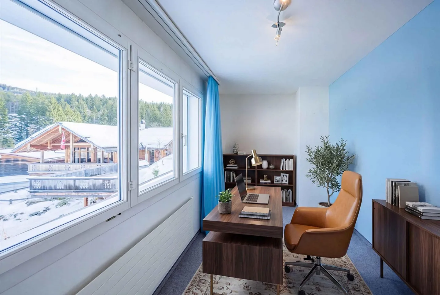 Stylish Living in Alpthal: Sunny 5.5 Room Semi-Detached House - Photo 4 of 5