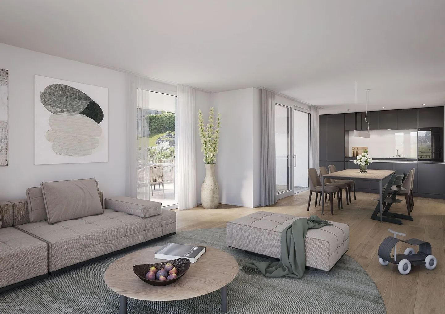 Sonnige Gartenwohnung - Foto 4 von 7