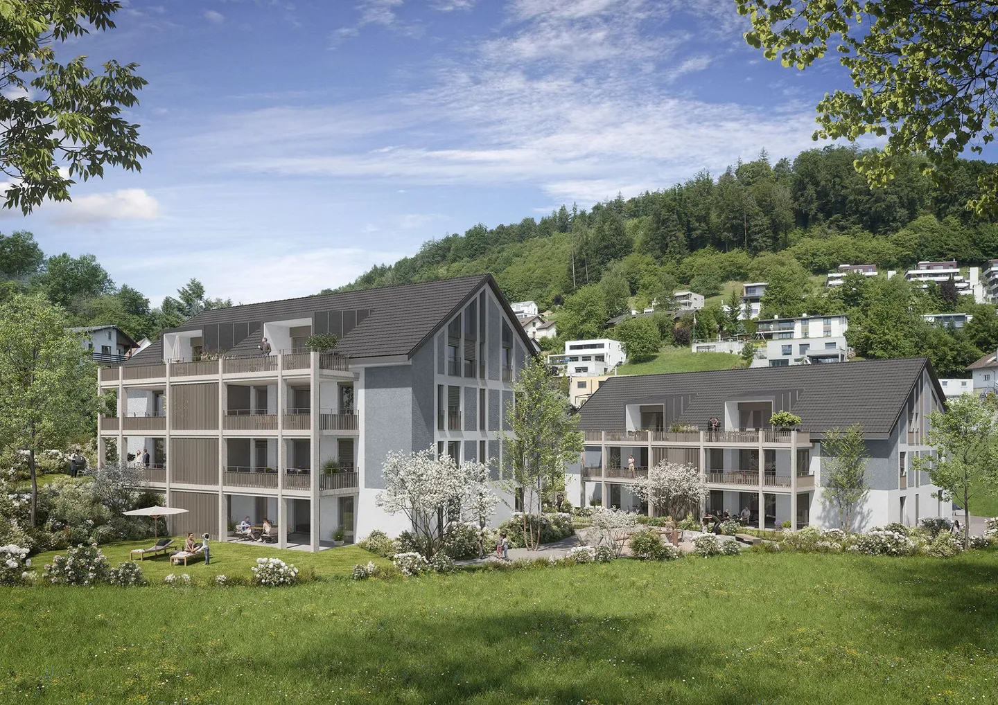 Sonnige Gartenwohnung - Foto 3 von 7