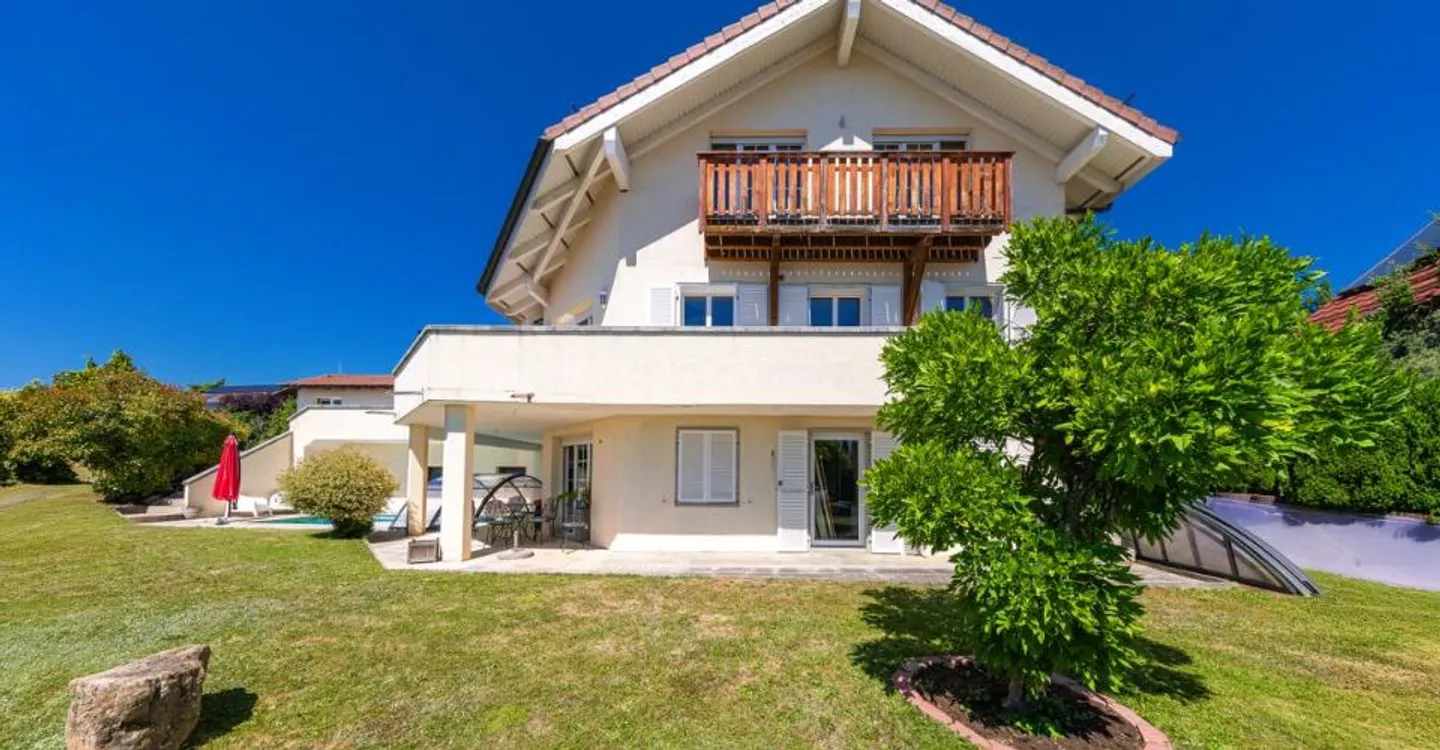 Casa affascinante con vista mozzafiato sul lago e sul Mt-Blanc! - Foto 4 di 12