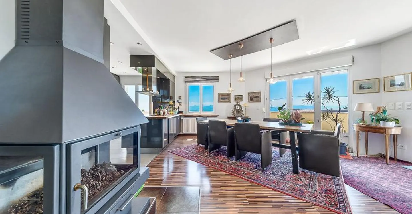 Casa affascinante con vista mozzafiato sul lago e sul Mt-Blanc! - Foto 9 di 12
