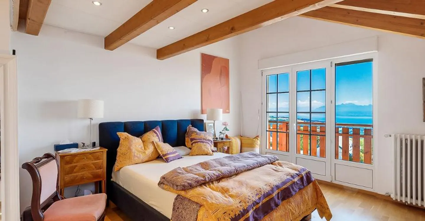 Casa affascinante con vista mozzafiato sul lago e sul Mt-Blanc! - Foto 12 di 12