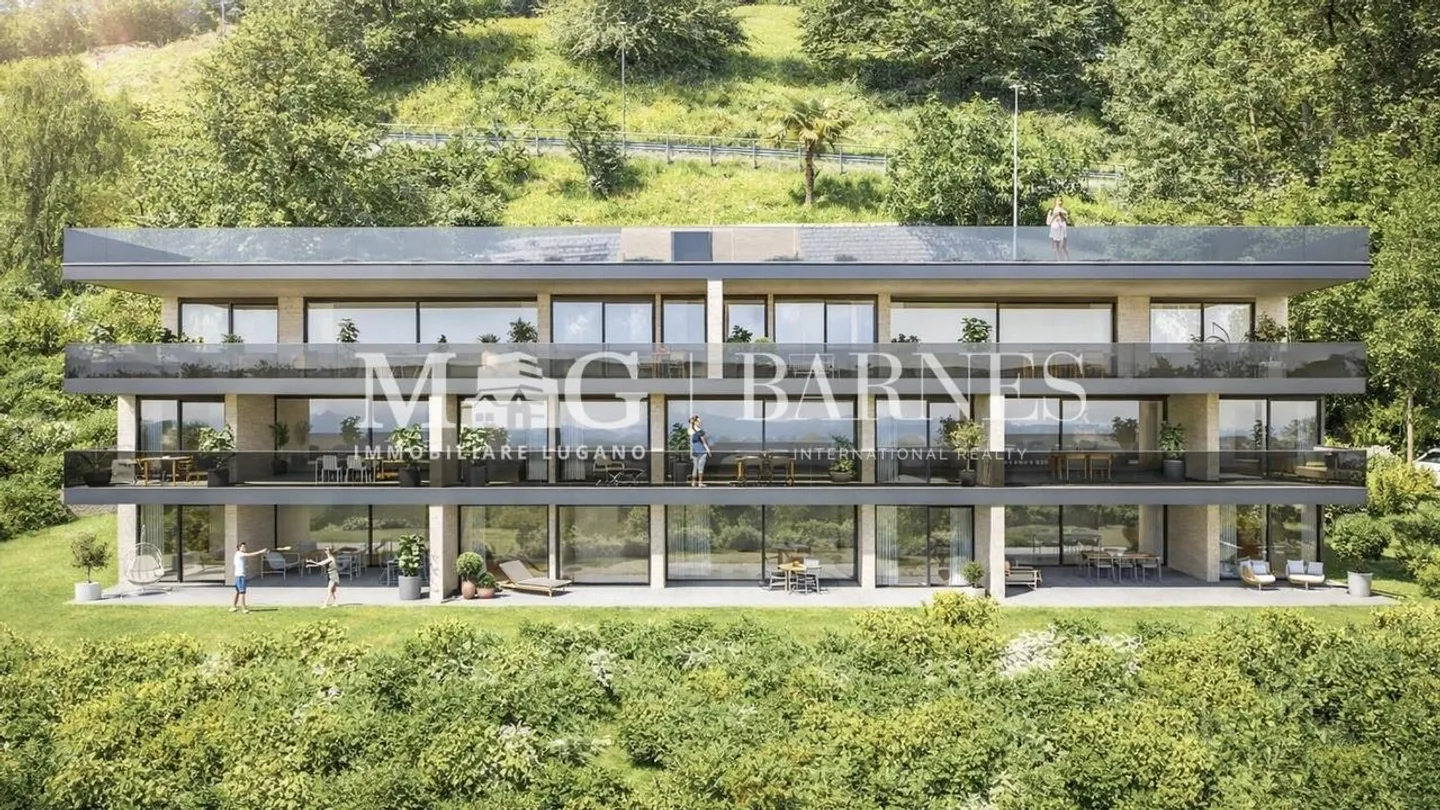 Lugano, Pregassona: New 4.5-room apartment with garden and view - Photo 4 of 10
