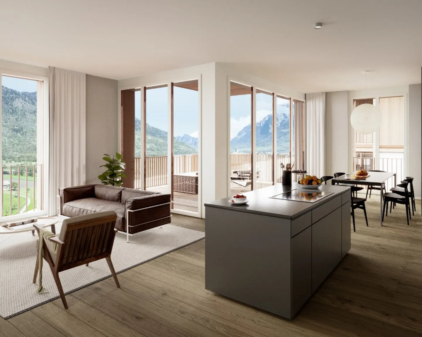 Appartamenti di 4,5 stanze in posizione privilegiata a Zizers - Foto 4 di 13