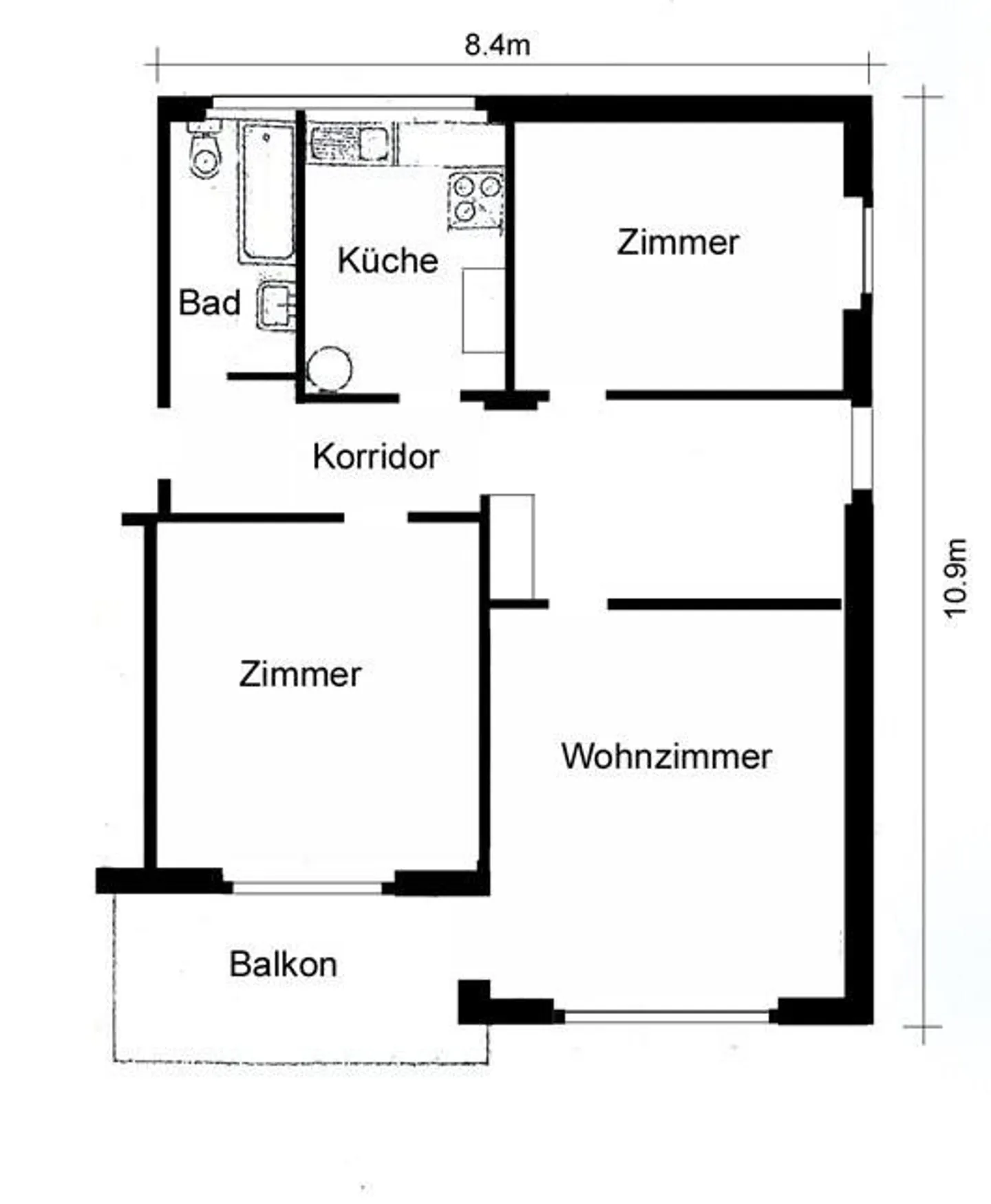 Charming apartment in the green - Photo 8 of 8