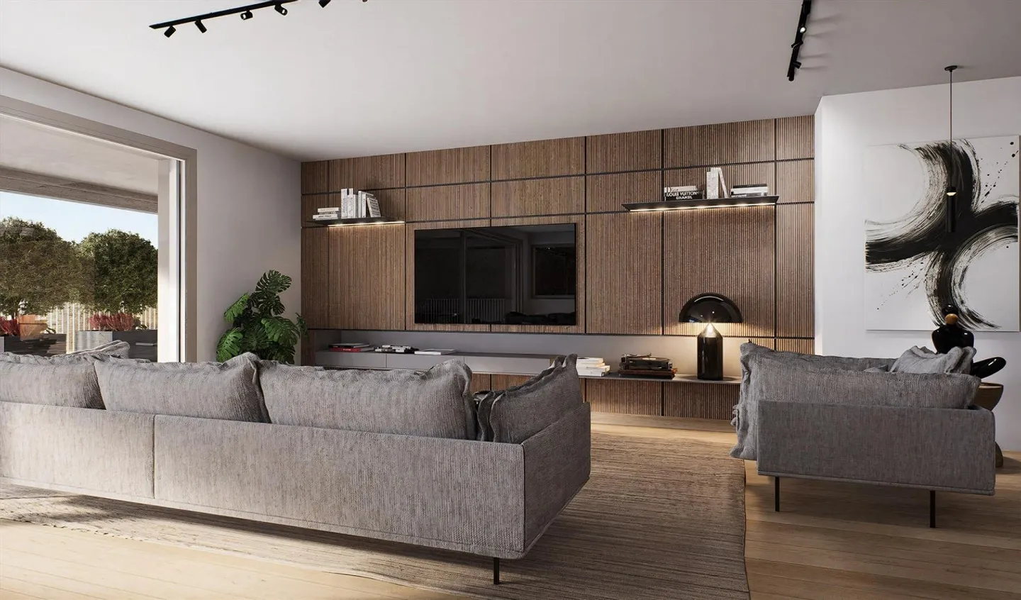 Penthouse prestigieux avec 4,5 pièces en construction à Capolago - Photo 4 sur 9