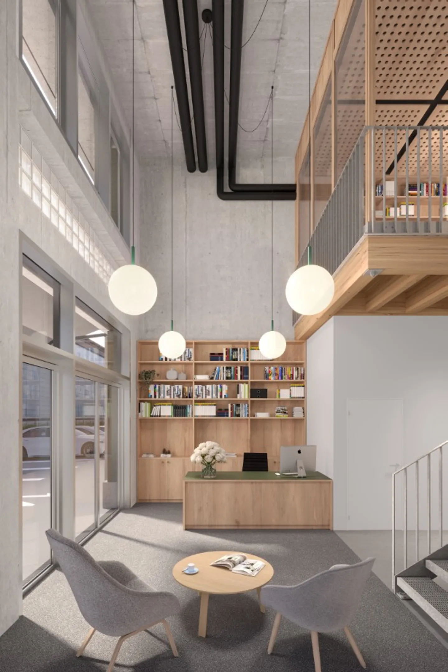 Spazi commerciali versatili con un'atmosfera di loft urbano - Foto 2 di 5