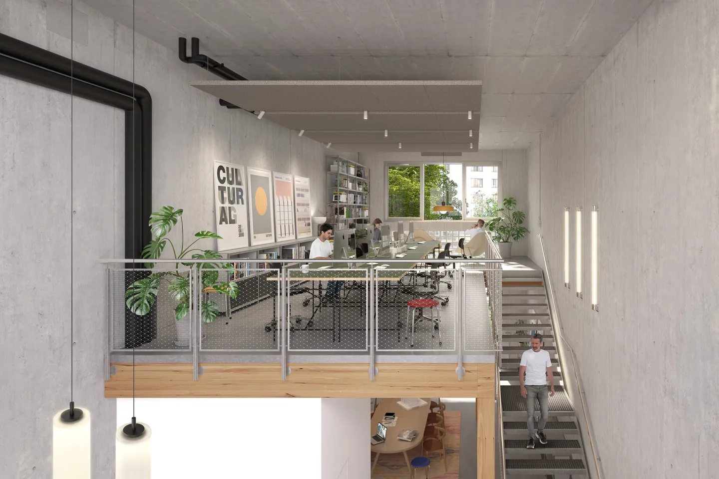 Spazi commerciali versatili con un'atmosfera di loft urbano - Foto 5 di 5