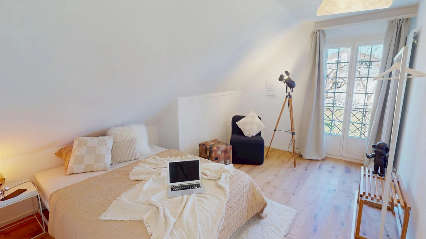 Idyllic Country House with Panoramic View, Large Garden and Garage in Lupsingen - Photo 10 of 14