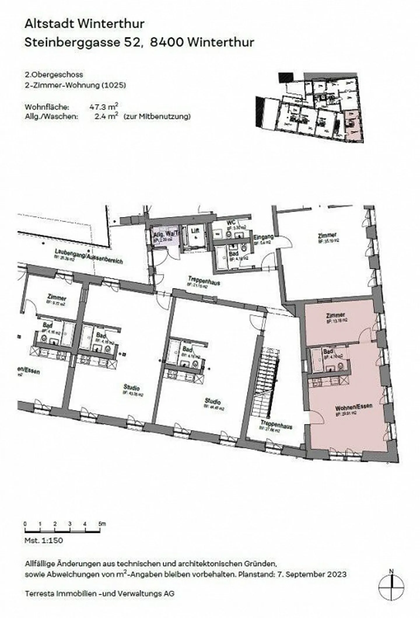 Attenzione amanti del centro storico: appartamento di 47 m2 con 2 stanze. - Foto 9 di 9