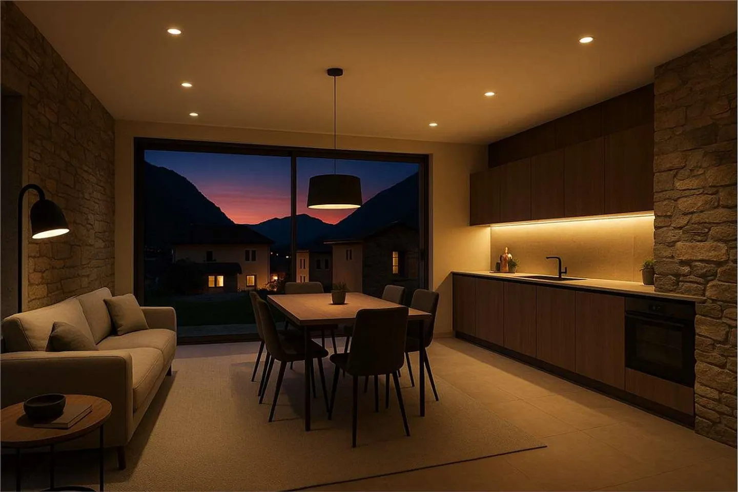 Elegante 3,5-Zimmer MINERGIE-P-ECO-Wohnung mit Veranda und privatem Garten - Foto 5 von 9