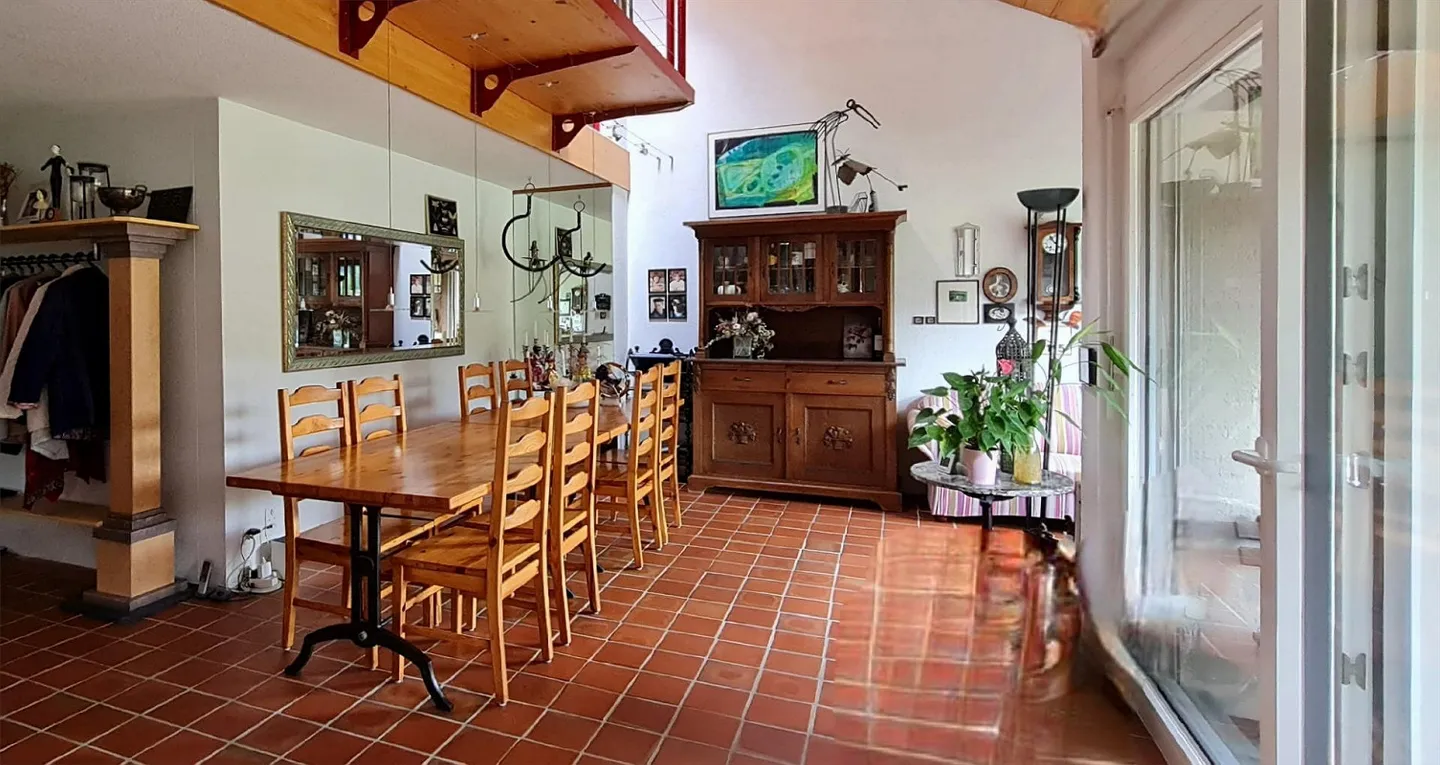 3.5 Pièces Maisonette sous les Combles avec Galerie, 2 Balcons, 2 EHP, Cave, Salle de Loisirs - Photo 8 sur 10