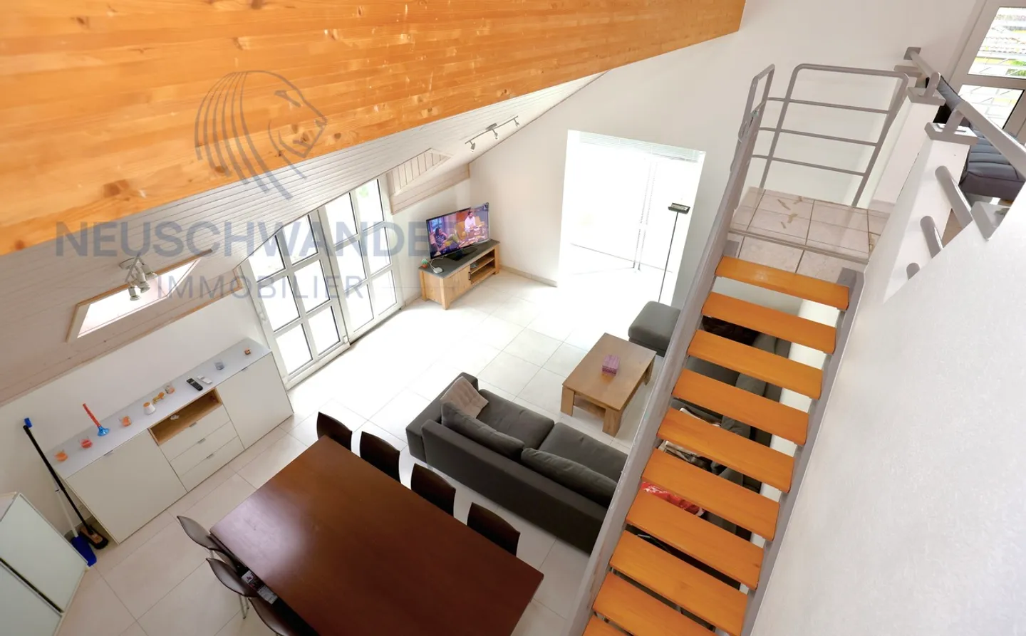 «Appartement de 5,5 pièces,tranquille,lumineux avec vue sur la campagne» - Photo 9 sur 13