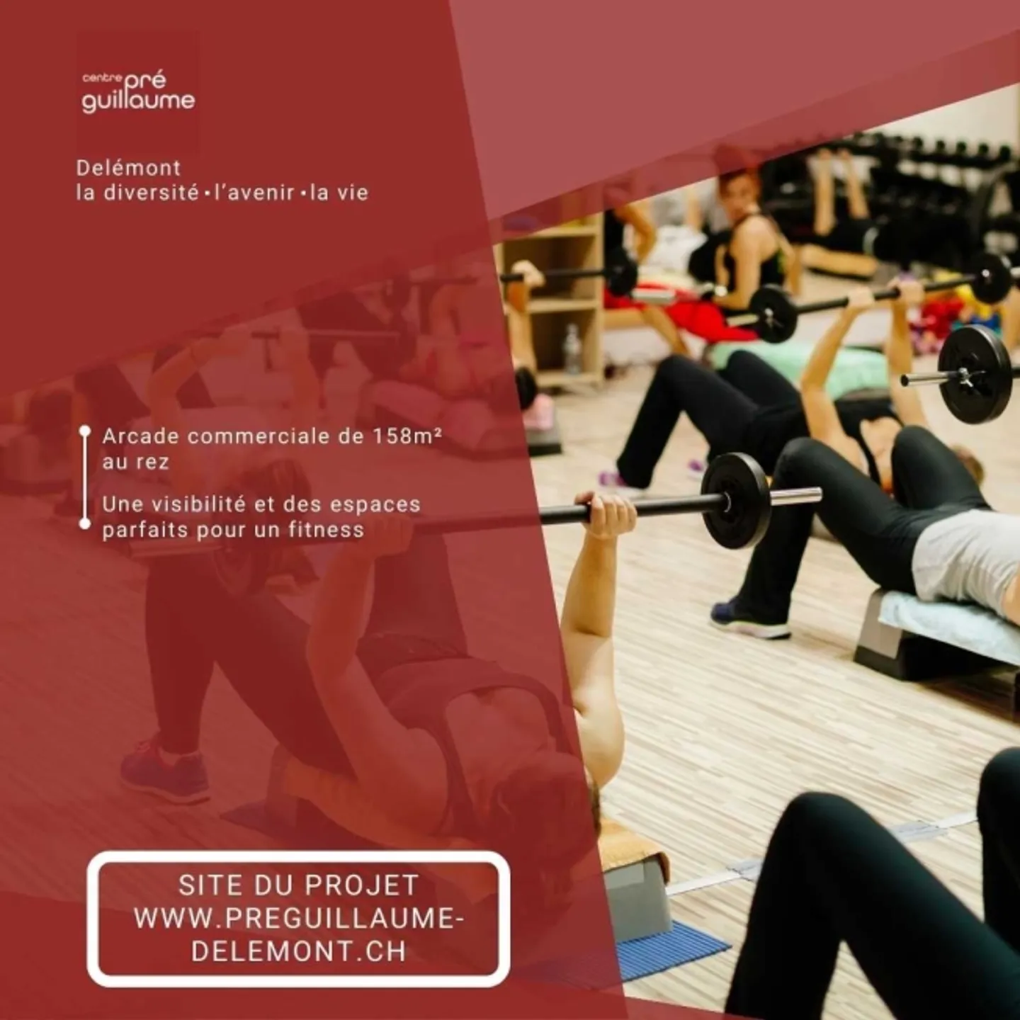 Spazio commerciale moderno nel cuore di Delémont - Foto 1 di 9
