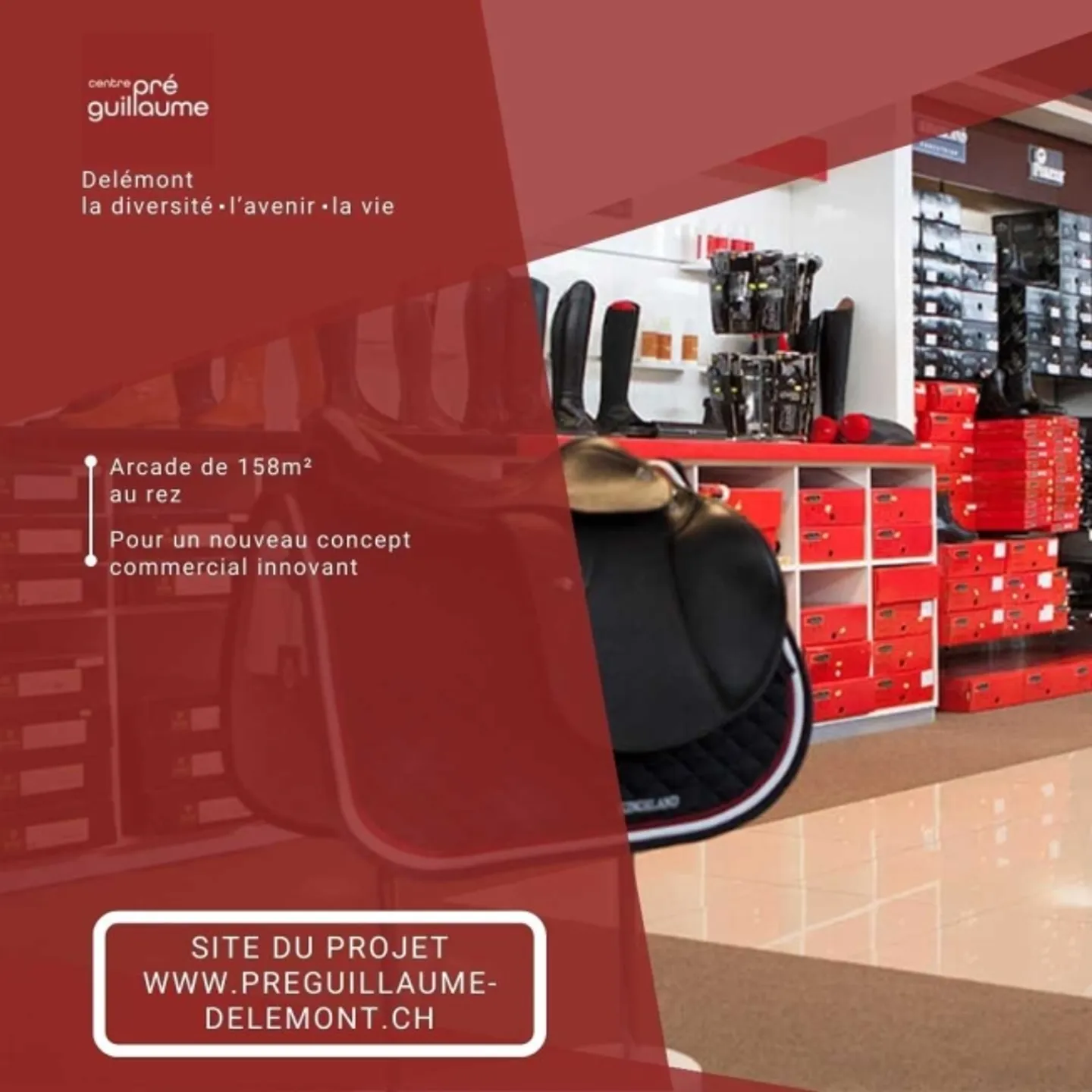 Spazio commerciale moderno nel cuore di Delémont - Foto 3 di 9